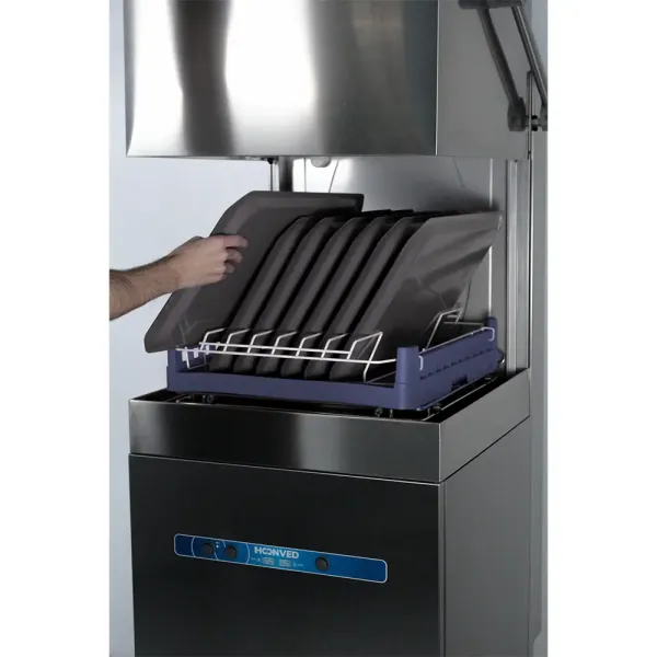 Πλυντήριο καμπάνα πιάτων-ποτηριών με καλάθι 50x50cm HOONVED HY 700